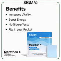 Marathon X Melts: Instant Performance Booster for Men