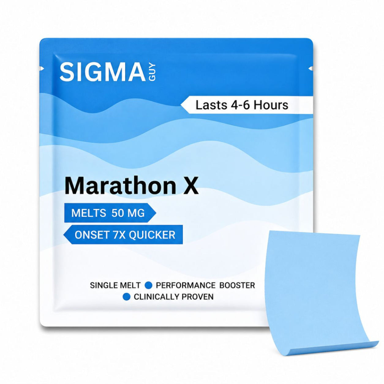 Marathon X Melts: Instant Performance Booster for Men Main image
