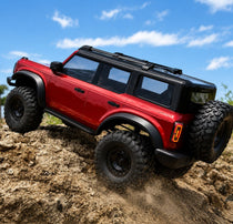 HB Toys R1002-2 Upgraded Version 1/10 4WD RC Rock Crawler with Winch & Differential Lock – Red | DumboRC Remote