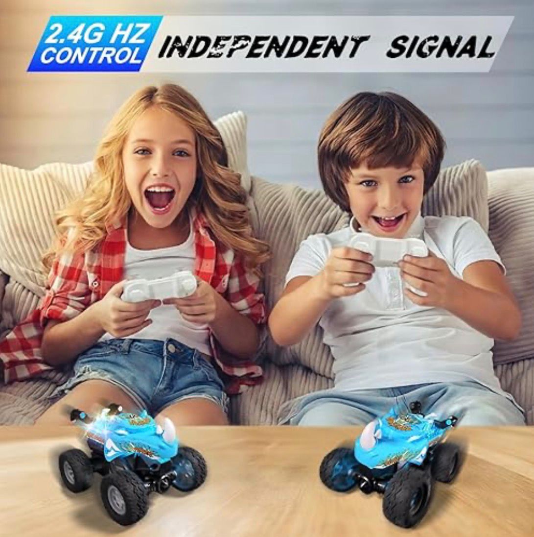 2.4GHz RC Mini Dinosaur Alloy Stunt Car