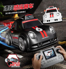 Xiza Mini Smart RC Camera Car – Screen Controller Remote Control Racing Car with LED Lights, Drift Function & Intelligent Follow Sensor Toy for Kids