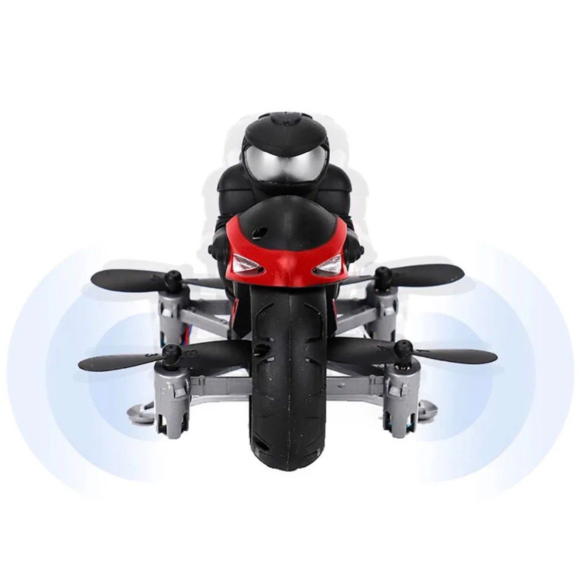 2.4GHz RC Mini Flying Bike With Lights
