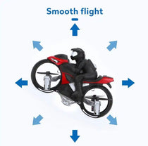 2.4GHz RC Mini Flying Bike With Lights