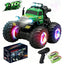 YL Power Racer 1:18 4x4 Off-Road RC Stunt Car – High-Speed Monster Truck with Continuously Variable Transmission, Simulated Exhaust Smoke, and RGB LED Wheel Lights