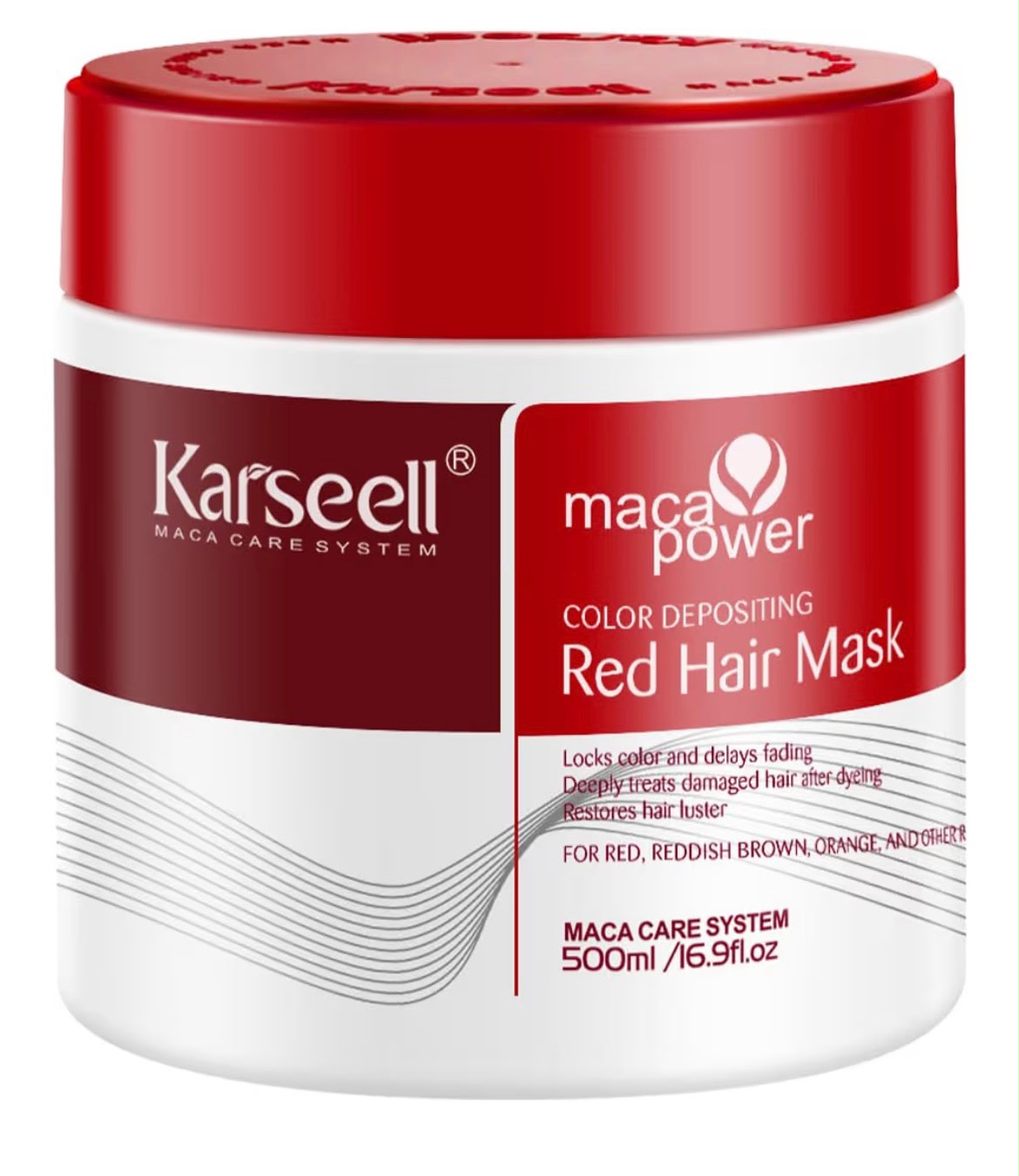 Karseell Maca Power Purple Hair Mask – 500ml Toning & Repair Treatment for Blonde, Platinum, and Cold-Toned Hair Secondary image