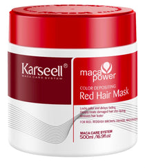Karseell Maca Power Purple Hair Mask – 500ml Toning & Repair Treatment for Blonde, Platinum, and Cold-Toned Hair