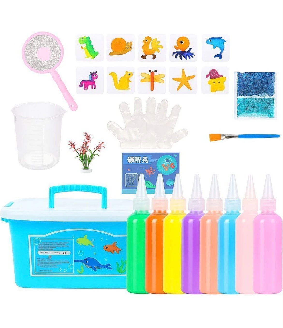 Acarya Creative Gel Art DIY Set 3d aqua magic water jelly kit Secondary image